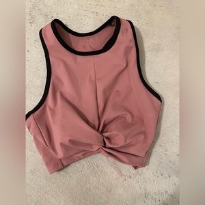 Rose colored five dancewear top. Size youth small.